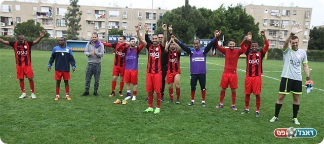 יופי של ניצחון. שחקני חדרה (שלומי גבאי)